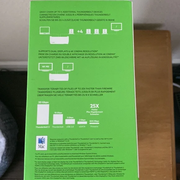 Belkin Thunderbolt 2 Express Dock HD